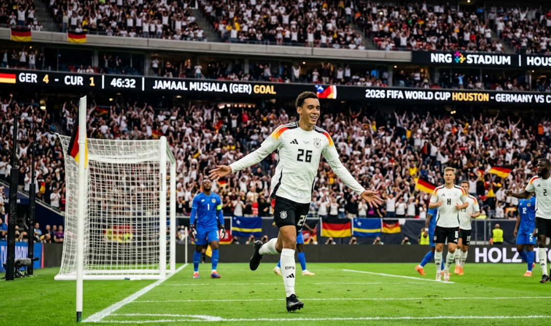 Jamal Musiala Sparks Record-Breaking Performance As Germany Thrashes Curaçao In World Cup Opener