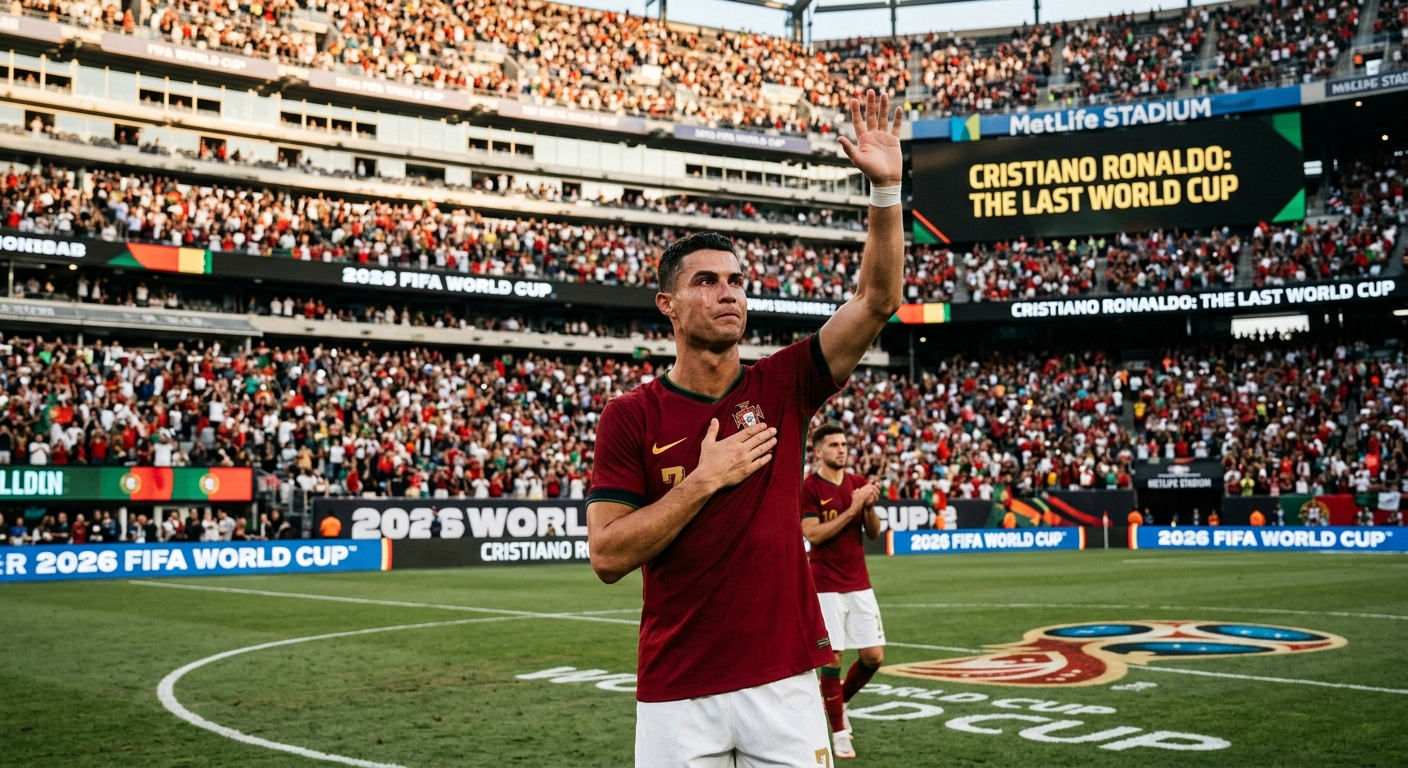 Cristiano Ronaldo Confirms 2026 World Cup Will Be His Final Appearance on Football’s Biggest International Stage as Retirement Nears
