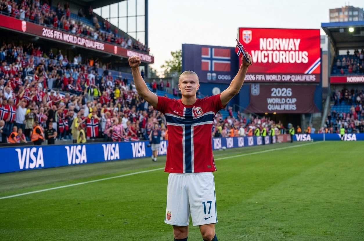Erling Haaland’s Heroics Lead Norway to Historic World Cup Victory as Brazil Crashes Out in Shocking Round of 16 Defeat