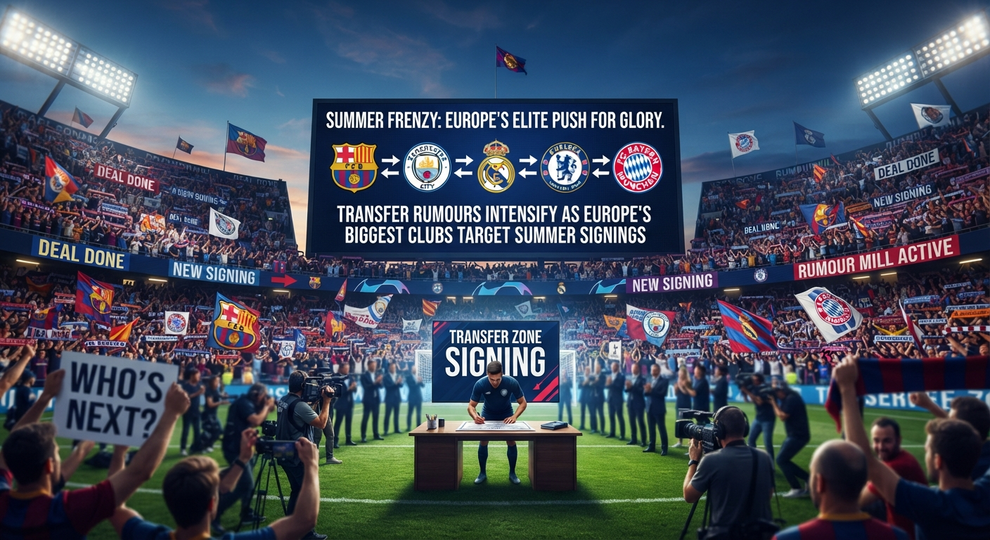 How Europe’s Elite Are Reshaping Their Squads Amid Intense Transfer Window Speculation and Tactical Strategic Moves
