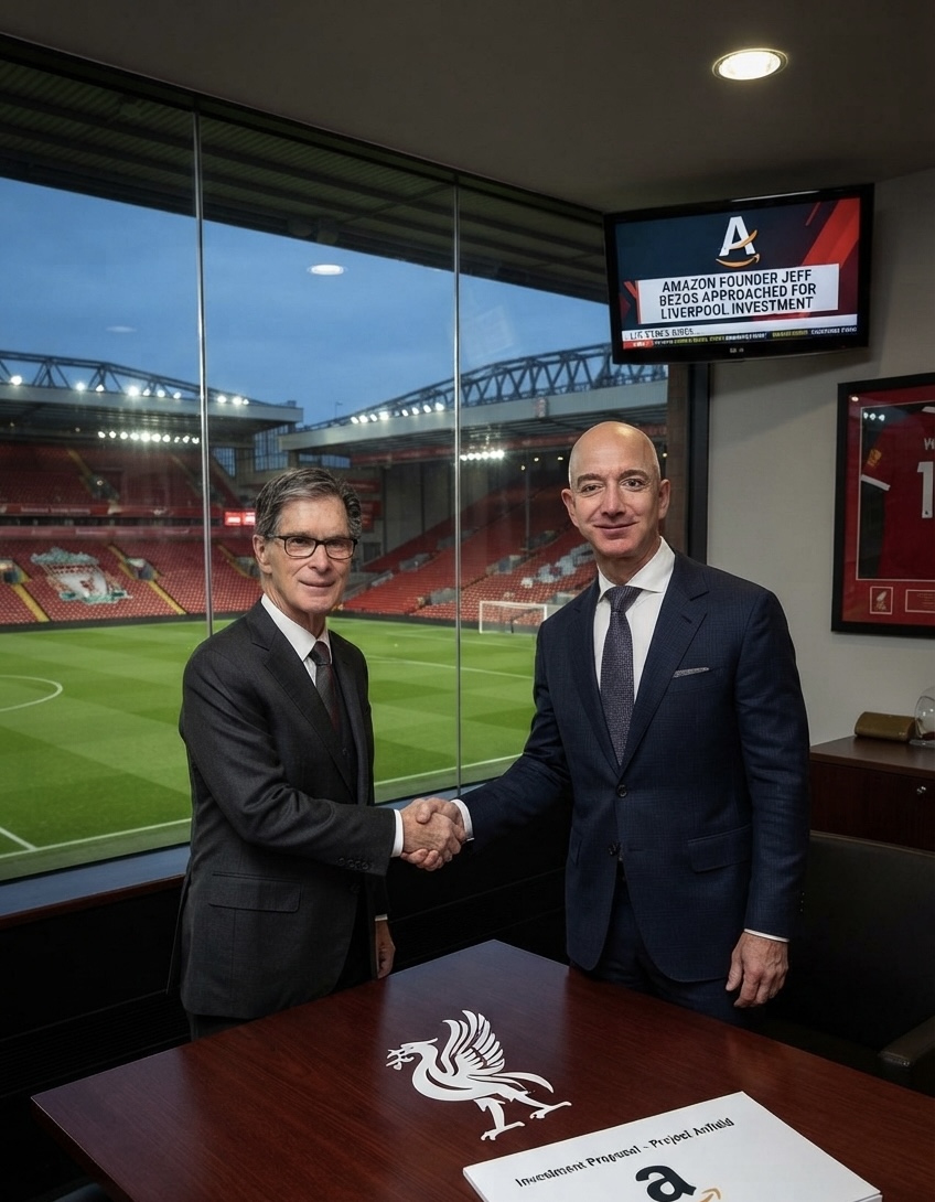 Amazon Billionaire Jeff Bezos Linked With Major Liverpool Investment as New Consortium Explores Minority Stake in Premier League Giants