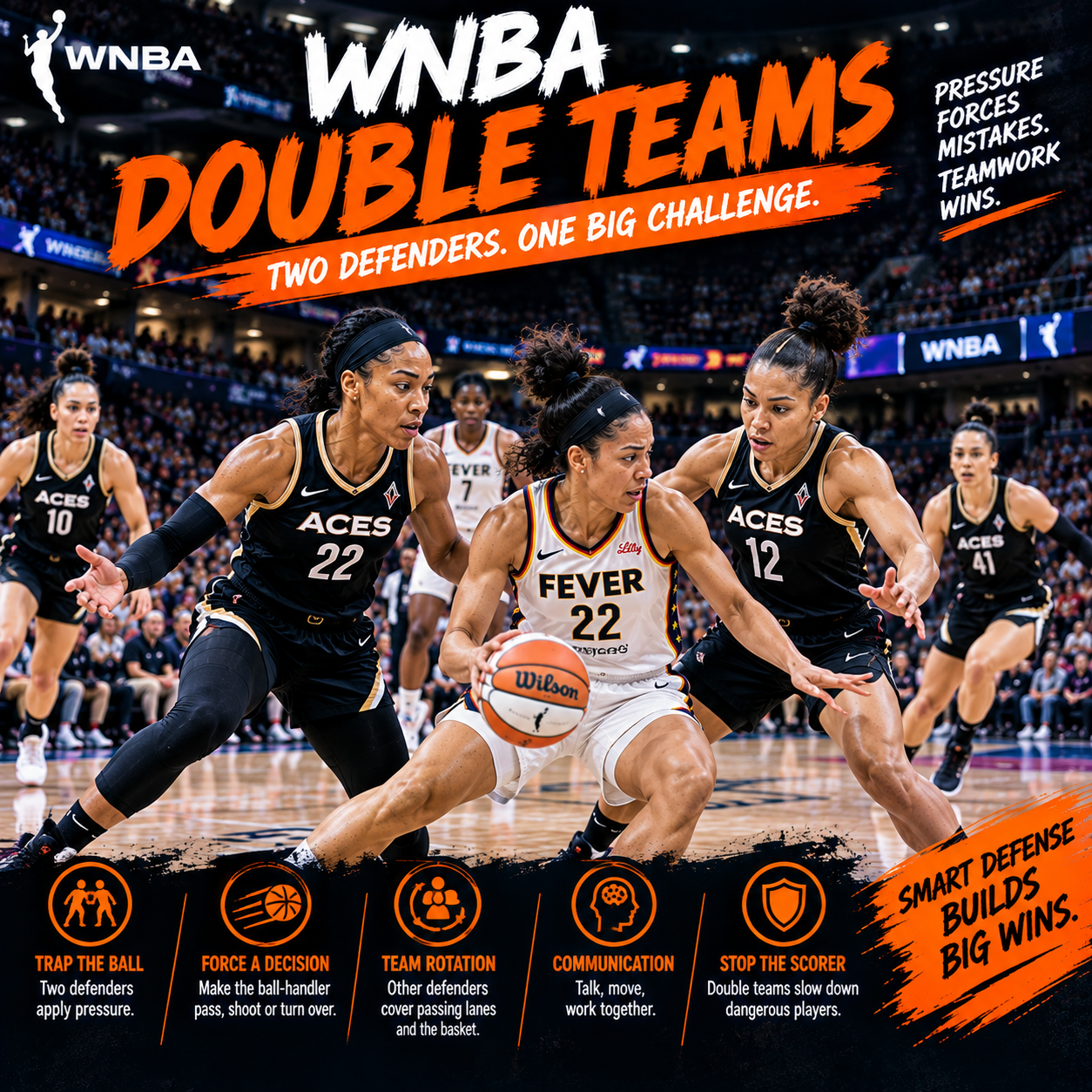 WNBA Double Teams: How Defenses Work Together to Stop Dangerous Scorers