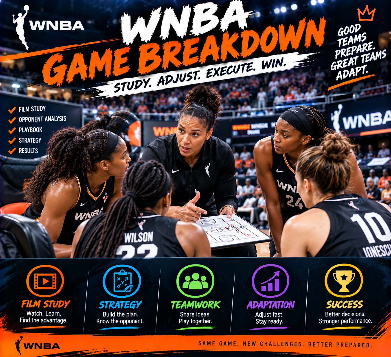 WNBA Game Breakdown: How Teams Study Games and Improve Their Performance