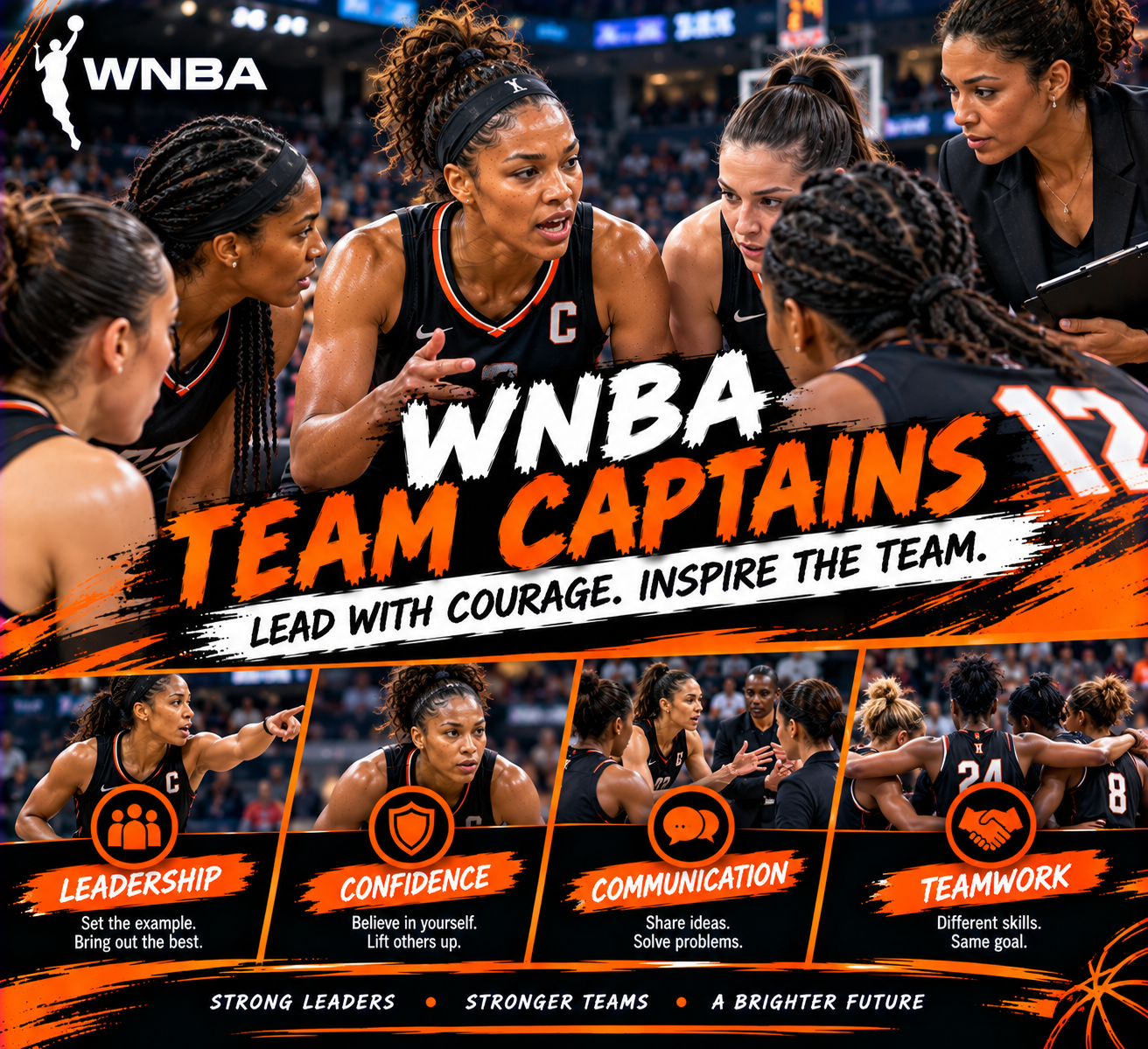 WNBA Team Captains: Leadership, Teamwork, and Basketball Success