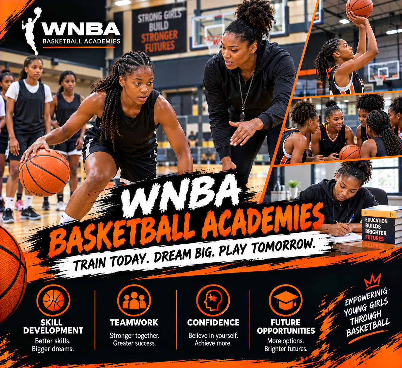 WNBA Basketball Academies: How Young Players Train for Success