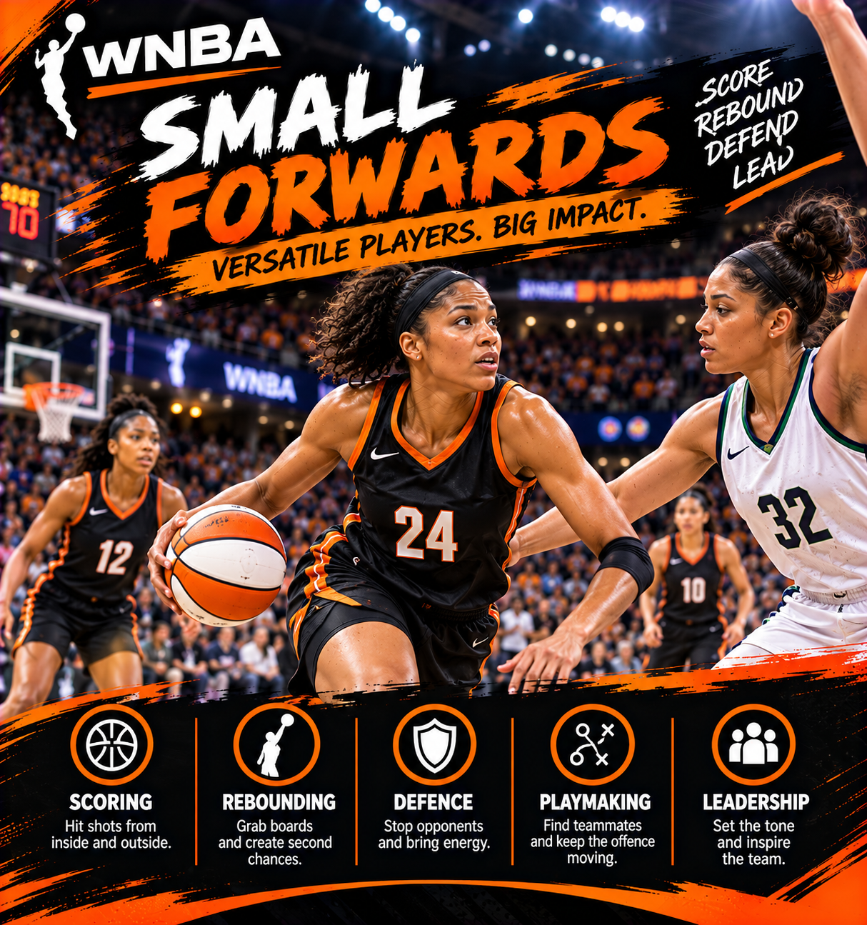 WNBA Small Forwards: Roles, Skills, and Importance in Women’s Basketball